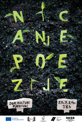 Nicanje poezije: Javno čitanje poezije ispred Doma kulture u Markovcu